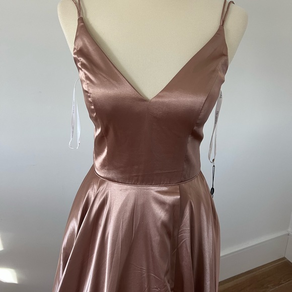 Sherri Hill mocha prom dress size 2 new - Picture 5 of 9